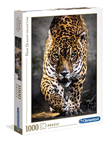 Clementoni 39326 Der Gang des Jaguar – Puzzle 1000 Teile, buntes Legespiel für die ganze Familie, Erwachsenenpuzzle ab 14 Jahren von Clementoni