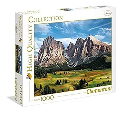 Clementoni 39414 "Die Alpen - HQC Puzzle, 1000 Teile von Clementoni