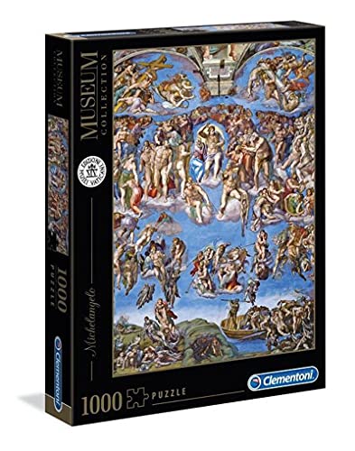 Clementoni 39497 Michelangelo – Das jüngste Gericht – Puzzle 1000 Teile, Museum Collection, Geschicklichkeitsspiel für die ganze Familie, Erwachsenenpuzzle ab 14 Jahren Clementoni 39497 Michelangelo – Das jüngste Gericht – Puzzle 1000 Teile, Museum Collection, Geschicklichkeitsspiel für die ganze Familie, Erwachsenenpuzzle ab 14 Jahren von Clementoni