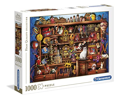 Clementoni 39512 Trödel-Laden – Puzzle 1000 Teile, buntes Geschicklichkeitsspiel für die ganze Familie, Erwachsenenpuzzle ab 9 Jahren Clementoni 39512 Trödel-Laden – Puzzle 1000 Teile, buntes Geschicklichkeitsspiel für die ganze Familie, Erwachsenenpuzzle ab 9 Jahren von Clementoni