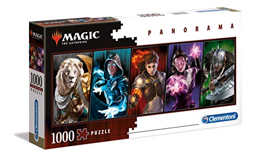 Clementoni 39565 Panorama Magic The Gathering – Puzzle 1000 Teile ab 9 Jahren, Erwachsenenpuzzle mit Panoramabild, Geschicklichkeitsspiel für die ganze Familie, ideal als Wandbild Clementoni 39565 Panorama Magic The Gathering – Puzzle 1000 Teile ab 9 Jahren, Erwachsenenpuzzle mit Panoramabild, Geschicklichkeitsspiel für die ganze Familie, ideal als Wandbild von Clementoni