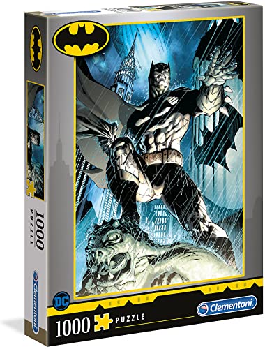 Clementoni 39576 Batman – Puzzle 1000 Teile, buntes Geschicklichkeitsspiel für die ganze Familie, Erwachsenenpuzzle ab 9 Jahren von Clementoni