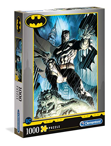 Clementoni 39576 Batman – Puzzle 1000 Teile, buntes Geschicklichkeitsspiel für die ganze Familie, Erwachsenenpuzzle ab 9 Jahren von Clementoni