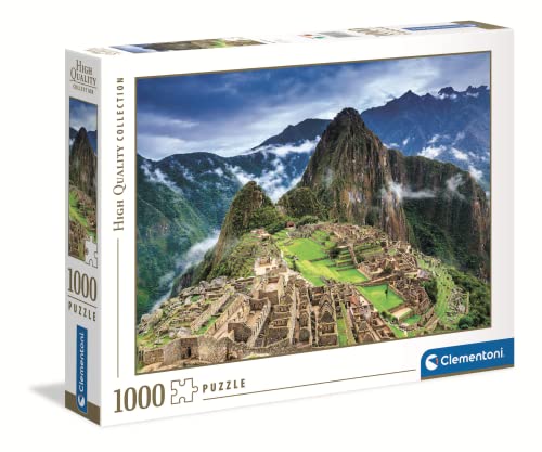 Clementoni 39604 Machu Picchu – Puzzle 1000 Teile ab 9 Jahren, buntes Erwachsenenpuzzle mit kräftigen Farben, Geschicklichkeitsspiel für die ganze Familie, schöne Geschenkidee Clementoni 39604 Machu Picchu – Puzzle 1000 Teile ab 9 Jahren, buntes Erwachsenenpuzzle mit kräftigen Farben, Geschicklichkeitsspiel für die ganze Familie, schöne Geschenkidee von Clementoni