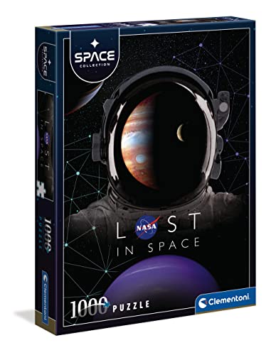 Clementoni 39637 Space Collection 1000 Teile-Made in Italy, Legespiel, Geschicklichkeitsspiel für die ganze Familie, Erwachsenenpuzzle ab 10 Jahren, Puzzle Erwachsene, Mehrfarbig, One Size von Clementoni