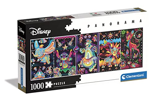 Clementoni - 39659 - Panorama Puzzle - Disney Joys - Puzzle 1000 Teile ab 9 Jahren, Erwachsenenpuzzle mit Wimmelbild, Geschicklichkeitsspiel für die ganze Familie Clementoni - 39659 - Panorama Puzzle - Disney Joys - Puzzle 1000 Teile ab 9 Jahren, Erwachsenenpuzzle mit Wimmelbild, Geschicklichkeitsspiel für die ganze Familie von Clementoni