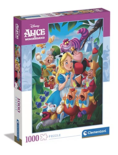 Clementoni 39673 Disney, Puzzle 1000 Teile Für Erwachsene Und Kinder 10 Jahren, Geschicklichkeitsspiel Für Die Ganze Familie, Mehrfarbig von Clementoni