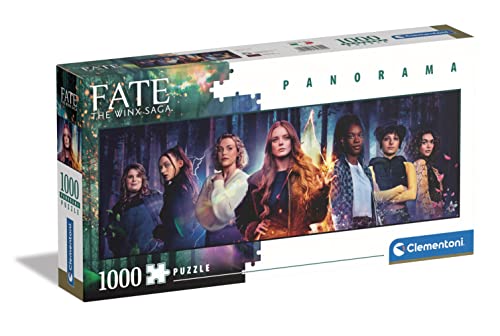 Clementoni 39690 Fate Puzzle Panorama Fate-1000 Teile Für Erwachsene Und Kinder Ab 10 Jahre, Geschicklichkeitsspiel Für Die Ganze Familie, Mehrfarbig von Clementoni