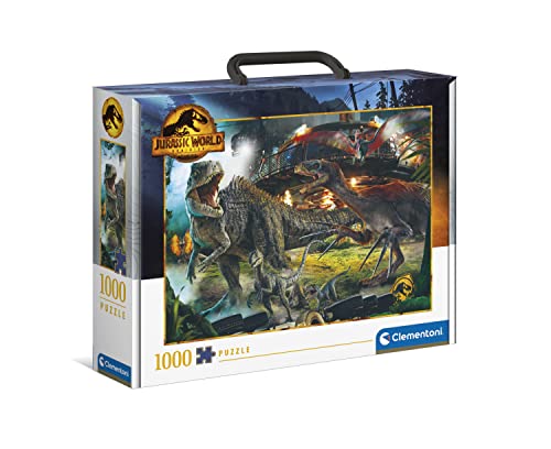 Clementoni 39699 Jurassic World 3 Dominion 1000 Teile, Puzzle für Erwachsene-Made in Italy Clementoni 39699 Jurassic World 3 Dominion 1000 Teile, Puzzle für Erwachsene-Made in Italy von Clementoni