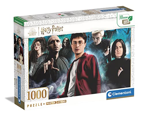 Clementoni 39710 Harry Potter Potter-1000 Teile-Puzzle für Erwachsene, hergestellt in Italien, Mehrfarbig von Clementoni