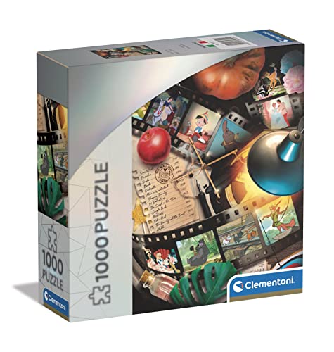 Clementoni Disney Classic Movies - 1000 Teile Puzzle - Disney Movies Legespiel - Geschenk für Kinder ab 10 Jahren & Erwachsene 39720 Clementoni Disney Classic Movies - 1000 Teile Puzzle - Disney Movies Legespiel - Geschenk für Kinder ab 10 Jahren & Erwachsene 39720 von Clementoni