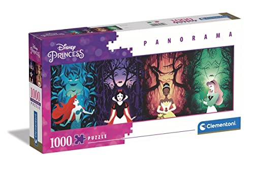 Clementoni 39722 Disney Princess, Puzzle 1000 Teile Für Erwachsene Und Kinder 14 Jahren, Geschicklichkeitsspiel Für Die Ganze Familie, Mehrfarbig von Clementoni