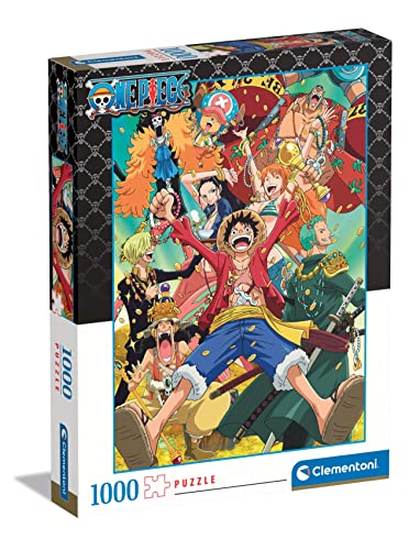 Clementoni One Piece Film Red Puzzle 1000 Teile-Legespiel für Manga & Anime Fans-für Erwachsene und Kinder, 39726 von Clementoni