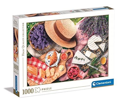 Clementoni 39745 Collection-A Taste of Provence, Puzzle 1000 Teile Für Erwachsene Und Kinder 10 Jahren, Geschicklichkeitsspiel Für Die Ganze Familie, Mehrfarbig von Clementoni