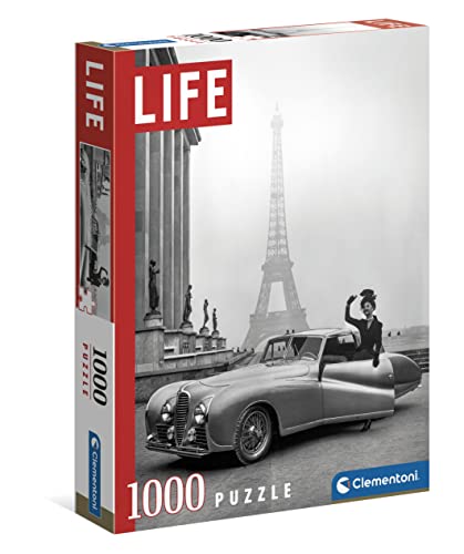 Clementoni 39750 Magazine-Life Paris, Puzzle 1000 Teile Für Erwachsene Und Kinder 10 Jahren, Geschicklichkeitsspiel Für Die Ganze Familie von Clementoni
