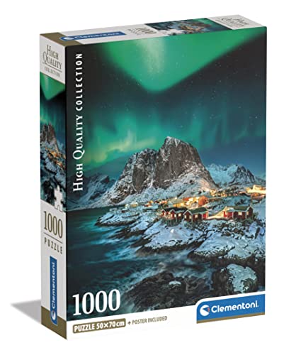 Clementoni - 39775 Collection - Lofoten Islands - 1000 Teile - Puzzle für Erwachsene, hergestellt in Italien von Clementoni