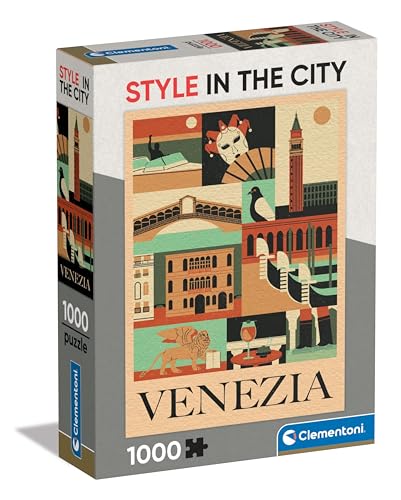 Clementoni 1000 EL. Compact Venezia [Puzzle] von Clementoni