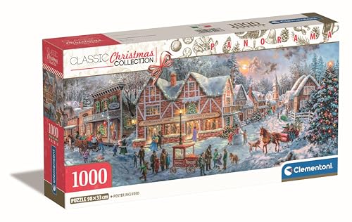 Clementoni Getting Ready for Christmas Puzzle - Puzzle 1000 Teile Erwachsene - Puzzle Erwachsene in 70 x 50 cm - Puzzle Weihnachten von Clementoni 39927 Clementoni Getting Ready for Christmas Puzzle - Puzzle 1000 Teile Erwachsene - Puzzle Erwachsene in 70 x 50 cm - Puzzle Weihnachten von Clementoni 39927 von Clementoni