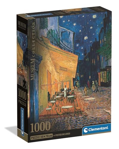 Clementoni Puzzle Museum - Evening in Tokyo 1000 Stücke, Compact Box - Puzzle für Erwachsene 14-99 Jahre, Geschenk für Mann und Frau, Made in Italy, 39969 von Clementoni