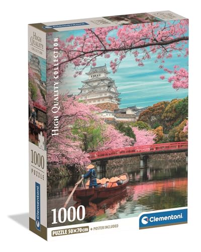 Clementoni Puzzle Collection - Evening in Tokyo 1000 Stücke, Compact Box - Puzzle für Erwachsene 14-99 Jahre, Geschenk für Mann und Frau, Made in Italy, 39982 von Clementoni