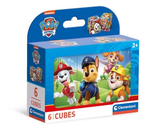 Clementoni Paw Patrol 6 Würfel Puzzle Kinder - Geschicklichkeitsspiel für Kinder ab 3 Jahren - Sensorik- & Motorikspielzeug 40658 Clementoni Paw Patrol 6 Würfel Puzzle Kinder - Geschicklichkeitsspiel für Kinder ab 3 Jahren - Sensorik- & Motorikspielzeug 40658 von Clementoni