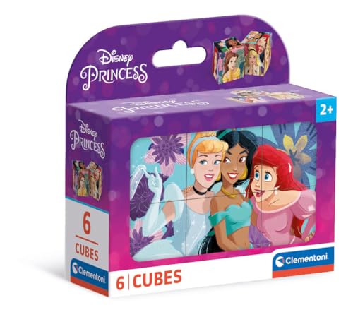Clementoni Disney Princess 6 Würfel Puzzle Kinder - Geschicklichkeitsspiel für Kinder ab 3 Jahren - Sensorik- & Motorikspielzeug 40660 Clementoni Disney Princess 6 Würfel Puzzle Kinder - Geschicklichkeitsspiel für Kinder ab 3 Jahren - Sensorik- & Motorikspielzeug 40660 von Clementoni