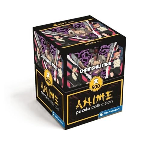 Clementoni 500 Cube Anime Chainsaw Man 2025 1 – Puzzle von Clementoni
