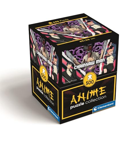 Clementoni 500 Cube Anime Chainsaw Man 2025 1 – Puzzle von Clementoni