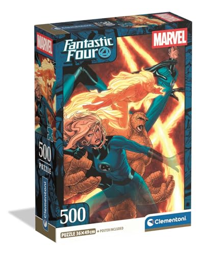 Clementoni 500 Fantastic 4 2025 Compact – Puzzle Clementoni 500 Fantastic 4 2025 Compact – Puzzle von Clementoni