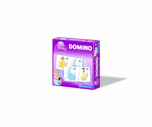 Clementoni 5124305 - Domino Kompakt Princess von Clementoni