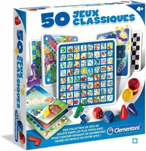 Clementoni – 52165 – 50 Spiele classiques-Jeux von Firma von Clementoni