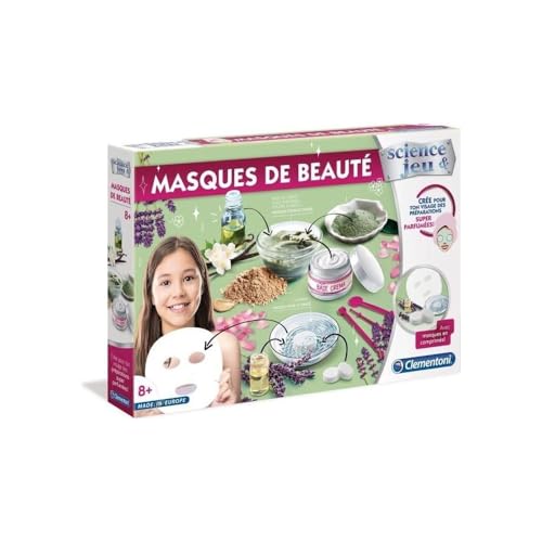 Clementoni - Schönheitsmasken, 8-12 Jahre, 52439, Mehrfarbig von Clementoni
