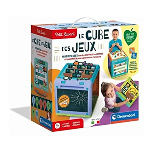 Clementoni 52547 – Mein Spielwürfel – Lernspiel – französische Version – ab 3 Jahren – Play for Future – hergestellt in Italien von Clementoni