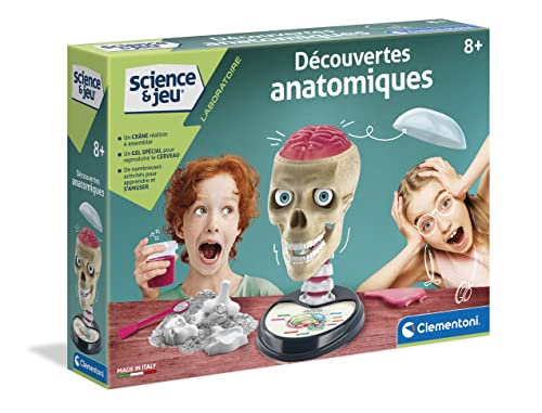 Clementoni 52550 – anatomische Entdeckungen – wissenschaftliches Spiel – französische Version – ab 8 Jahren – hergestellt in Italien Clementoni 52550 – anatomische Entdeckungen – wissenschaftliches Spiel – französische Version – ab 8 Jahren – hergestellt in Italien von Clementoni