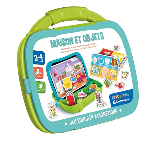 Clementoni - Magnetkoffer – 2 Jahre – Leben zu Hause – Lernspiele für Kinder – Lernen mit Spaß Clementoni - Magnetkoffer – 2 Jahre – Leben zu Hause – Lernspiele für Kinder – Lernen mit Spaß von Clementoni