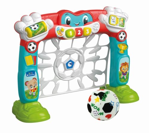 Clementoni 52844 Interaktives Fußballtor, Multicolroe von Clementoni