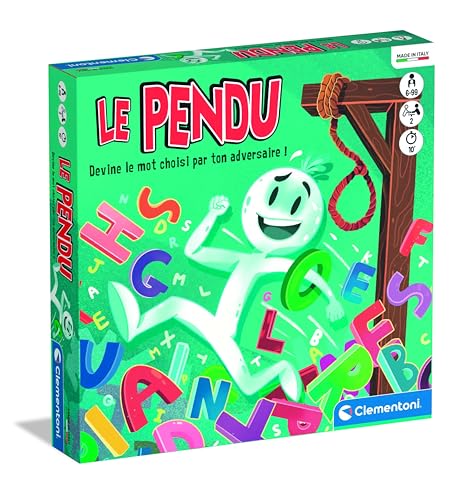 Clementoni | Le Pendu – Gesellschaftsspiel für Kinder 6 Jahre + | 2 Spieler | Lernen der Rechtschreibung und des Wortschatzes | 2 Spielmodi inklusive | nachhaltige spielerische Qualität | Geschenkidee Clementoni | Le Pendu – Gesellschaftsspiel für Kinder 6 Jahre + | 2 Spieler | Lernen der Rechtschreibung und des Wortschatzes | 2 Spielmodi inklusive | nachhaltige spielerische Qualität | Geschenkidee von Clementoni