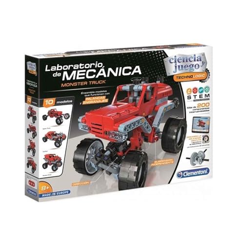 Clementoni - Mechaniker-Labor Monster Truck, Mehrfarbig (55277) Clementoni - Mechaniker-Labor Monster Truck, Mehrfarbig (55277) von Clementoni