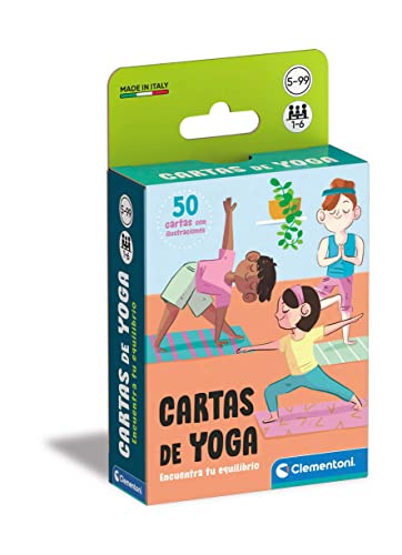 Clementoni - Deck Spiel Yoga-Karten Familienflaggen, Mehrfarbig (55443) Clementoni - Deck Spiel Yoga-Karten Familienflaggen, Mehrfarbig (55443) von Clementoni