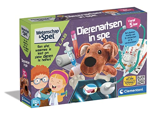 Clementoni - 56057 Wissenschaft & Spiel - Tierarzt Praxis, Experimentier-Set, 6+ Jahre, Mehrfarbig Clementoni - 56057 Wissenschaft & Spiel - Tierarzt Praxis, Experimentier-Set, 6+ Jahre, Mehrfarbig von Clementoni