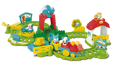 Clementoni 59200 Die Farm-Eisenbahn, bunter Bauernhof-Spaß, motorbetriebene Lokomotive, süße Tier-Figuren, Klangeffekte & Melodien, Spielzeug für Kleinkinder ab 12 Monaten Clementoni 59200 Die Farm-Eisenbahn, bunter Bauernhof-Spaß, motorbetriebene Lokomotive, süße Tier-Figuren, Klangeffekte & Melodien, Spielzeug für Kleinkinder ab 12 Monaten von Clementoni