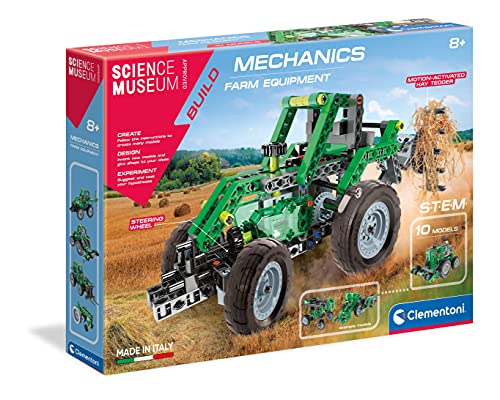 Clementoni - 61327 Wissenschaftsmuseum Mechaniker Labor Bauernhofgeräte Spielzeug für Kinder ab 8 Jahren Clementoni - 61327 Wissenschaftsmuseum Mechaniker Labor Bauernhofgeräte Spielzeug für Kinder ab 8 Jahren von Clementoni
