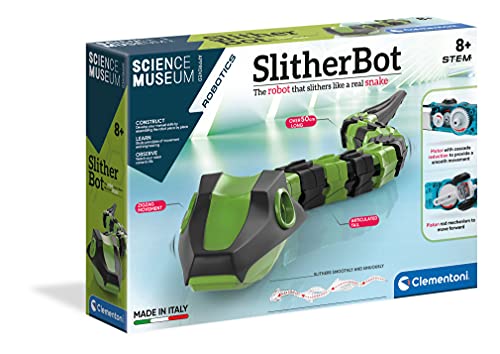 Clementoni 61510 Science Museum Slither Bot für Kinder, ab 8 Jahren, 6 x 27,6 x 18,8 cm von Clementoni