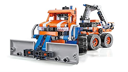 Clementoni - 61731 - Mechanikerlabor - Antarktisforschung - Fahrzeuge Bauset für Kinder ab 8 Jahren - Made in Italy, (englische Version) von Clementoni