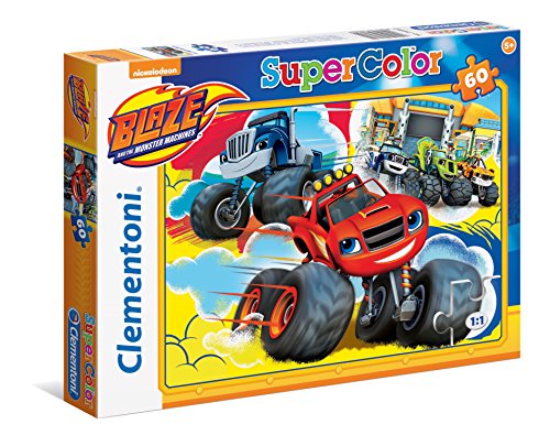 Clementoni 68.484,5 cm Blaze Hopping Radkappen Radzierblenden. Puzzle (60) von Clementoni