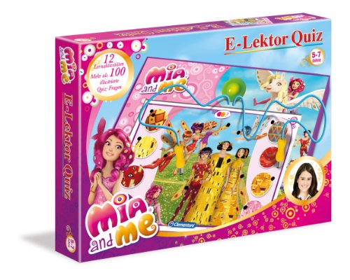 Clementoni 69255.2 - E-Lektor Quiz Mia and me von Clementoni