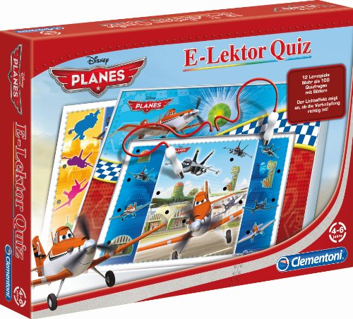Clementoni 69264.4 - E-Lektor Quiz Planes von Clementoni