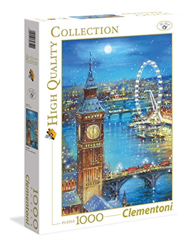 Clementoni 39319 Christmas Collection – Puzzle 1000 Teile ab 9 Jahren, buntes Erwachsenenpuzzle mit kräftigen Farben, Geschicklichkeitsspiel für die ganze Familie, schöne Geschenkidee von Clementoni