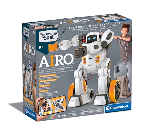 Clementoni Airo EIN Innovativer Roboter, Der Verfügt Über Künstliche Intelligenz, Multicolor - 56205 Clementoni Airo EIN Innovativer Roboter, Der Verfügt Über Künstliche Intelligenz, Multicolor - 56205 von Clementoni