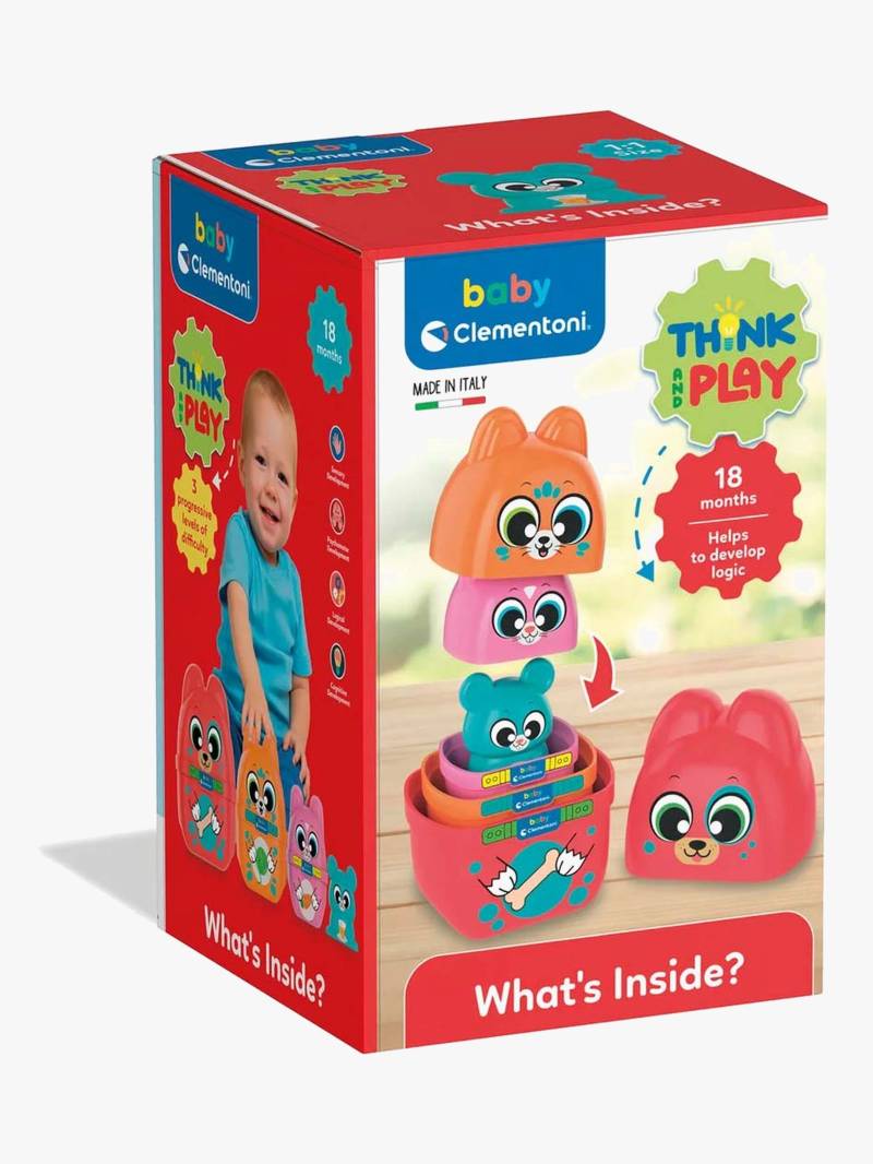 Clementoni Aktivitätsspielzeug Matrjoschka -Tiere, Babyspielzeug Clementoni Aktivitätsspielzeug Matrjoschka -Tiere, Babyspielzeug von Clementoni